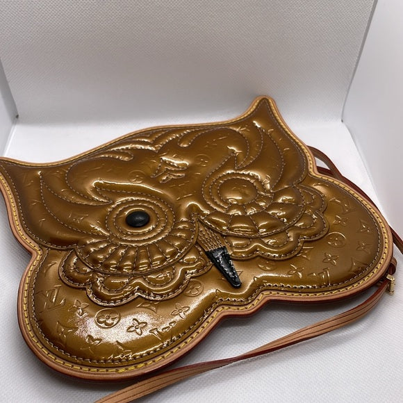 Limited Edition Louis Vuitton Vernis Pochette Conte de Fees Owl